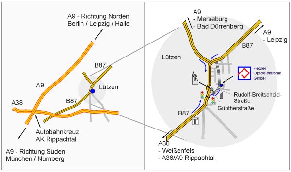 Map to our Company